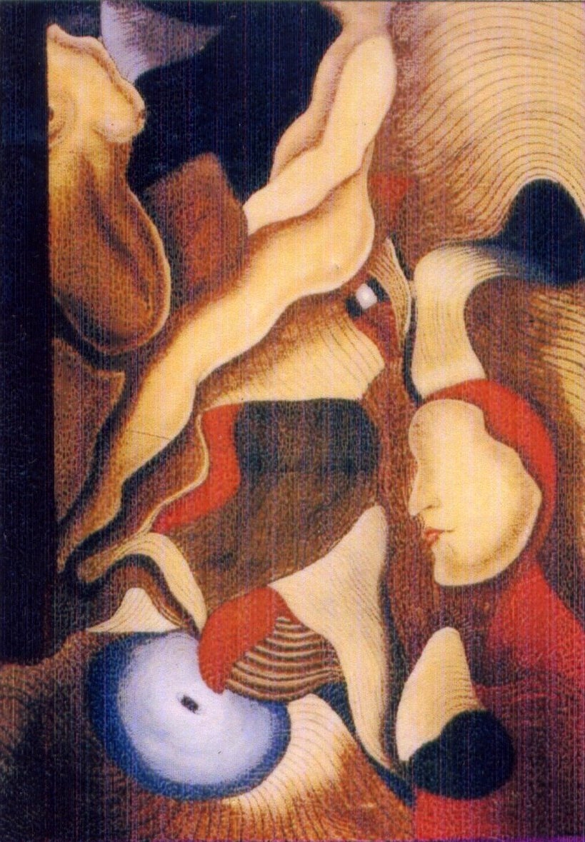 peinture à l huile sur bois